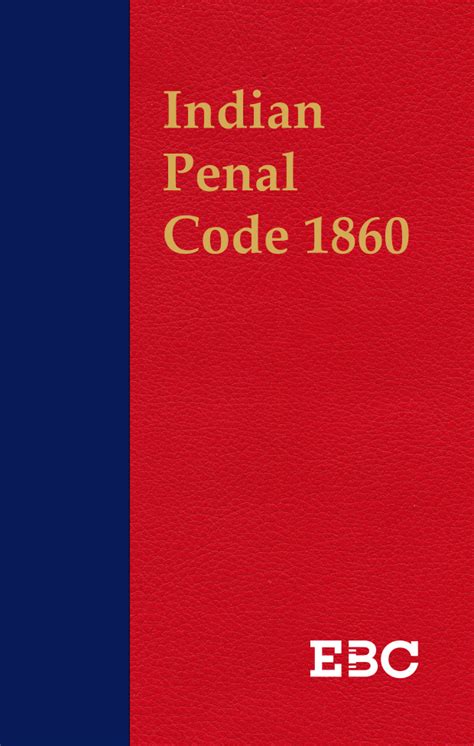 Indian Penal Code 1860 Coat Pocket Edition