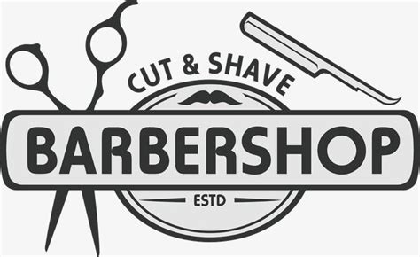 Barber Shop Logo Design Png