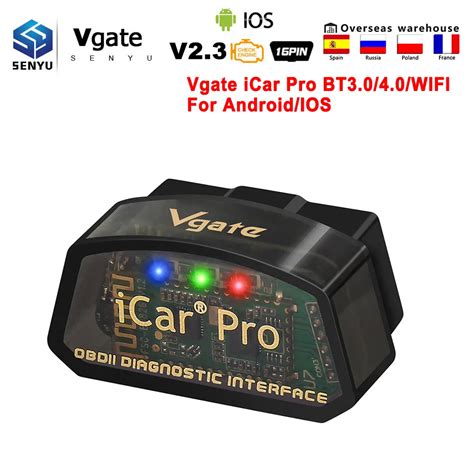 Vgate Outil De Diagnostic Automobile Icar Pro V Elm Lecteur De