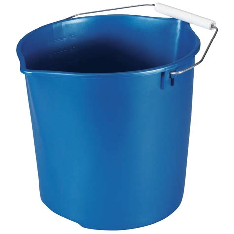 Rubbermaid Neat N Tidy 11 Qt Royal Blue Bucket Fg2963tproybl