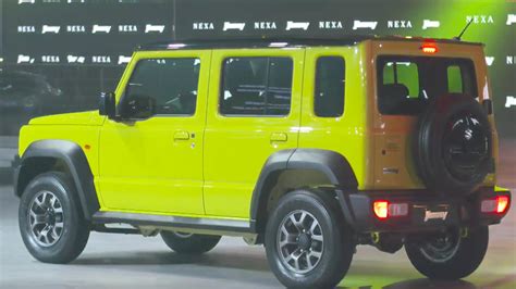 Five Door Suzuki Jimny Unveiled At Auto Expo 2023 In India