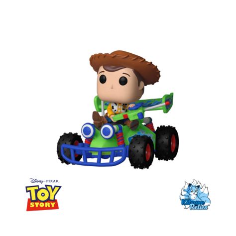 Disney Pixar Toy Story Woody With RC Kitsune Relics