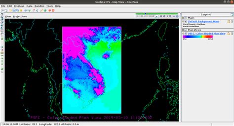 Visualization of the surface pressure on simulation domain at the time... | Download Scientific ...