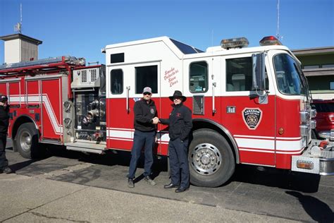 Lebanon Fire District Donates Pumper Engine To Help After 2020 Wildfire