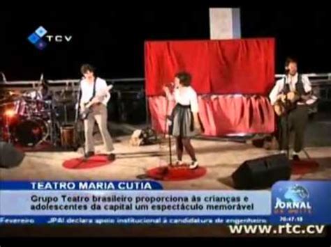 Grupo Maria Cutia na África Cidade Praia Espetáculo TV