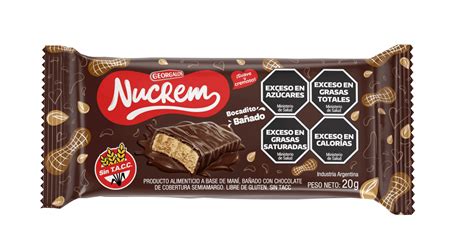 NUCREM BOCADITO BAÑADO CON CHOCOLATE X 20 GRS SKU 1698 Georgalos