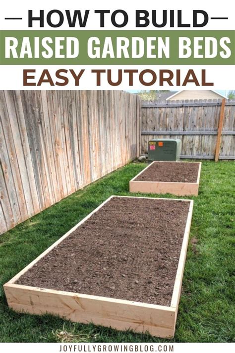 How To Build Raised Garden Beds Easy Diy Design Elevated Gardening