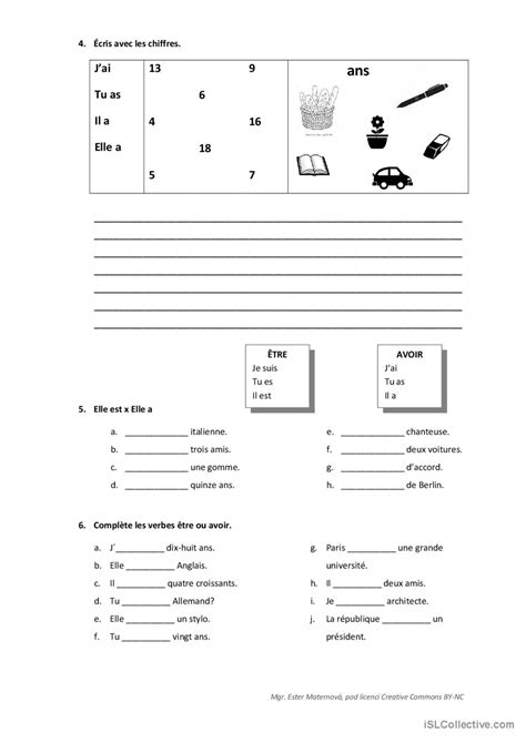 Avoir Pratique De La Grammaire E Fran Ais Fle Fiches Pedagogiques Pdf