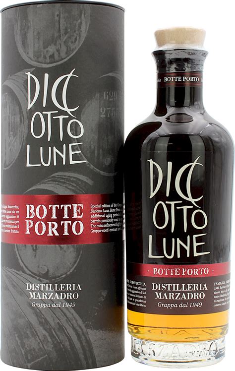 Marzadro Le Diciotto Lune Botte Porto Grappa