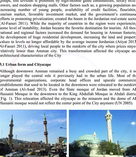 The State mosque of Jordan moved from Al-Hussaini Mosque in downtown... | Download Scientific ...