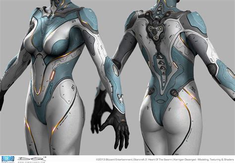 Futuristic Cyberpunk Future Cyber Suit Future Girl Futuristic