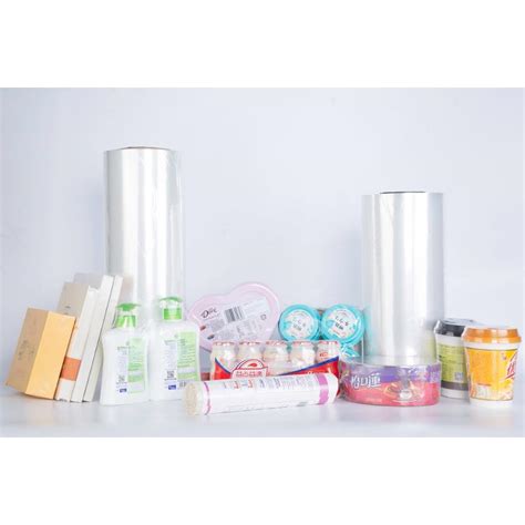 Custom Clear POF Plastic Heat Shrink Wrap Film Bags For Packaging