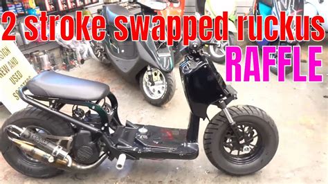 Honda Ruckus 2 Stroke Swap Raffle YouTube