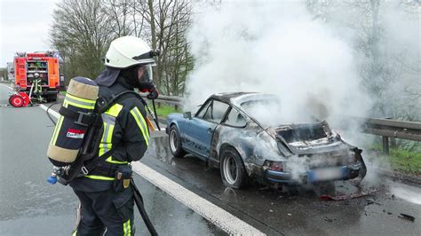 Bab Bei Langenfeld Feuerwehr L Schte Brennenden