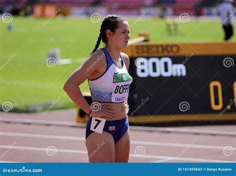 Isabelle Boffey From Great Britain On The 800 Metres Semi Final At The