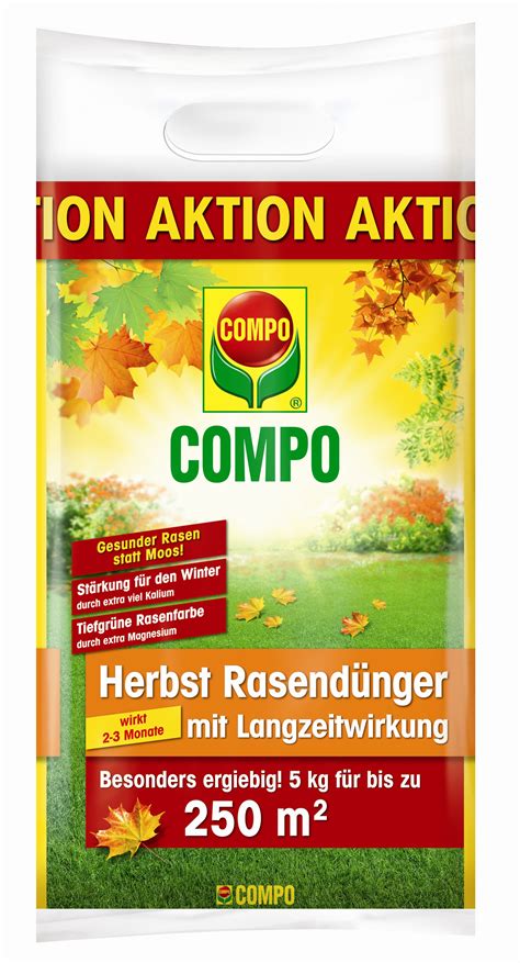 Compo Herbst Rasend Nger Mit Langzeitwirkung Kg F R Bis Zu M