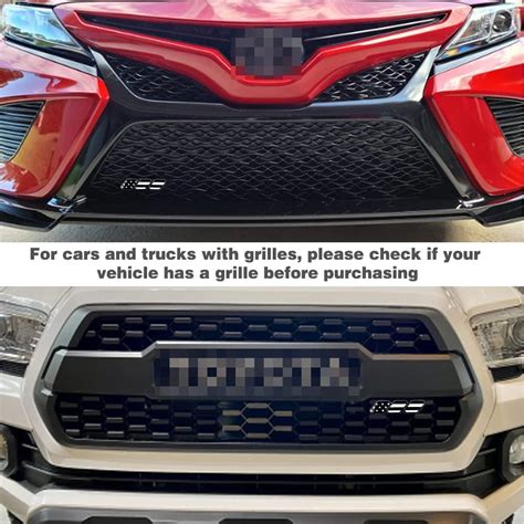 Buy Yeasou Tri Color Grille Badge Emblem Fit For Tacoma Runner Tundra