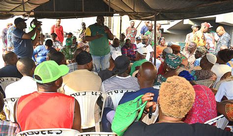 Hon Stanley Adedeji Olajide Visits Residents At Alago Oke Ado And