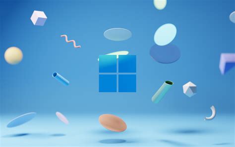 Windows logo Wallpaper 4K, Blue background, Windows 11