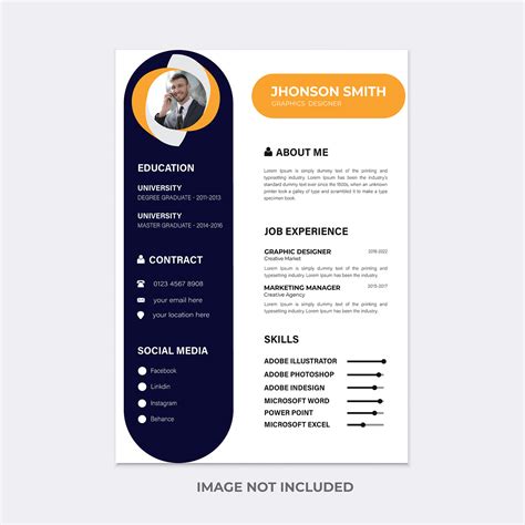 Modern cv design. on Behance