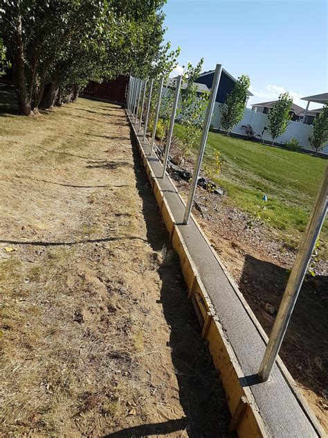 Concrete Curbing From True Gritt True Gritt Fencing