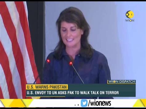 Wion Dispatch Us Warns Pakistan Says Won T Tolerate Terror Safe Haven