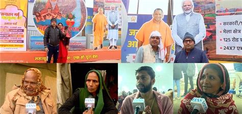 Pilgrims Praise PM Modi CM Yogi For Maha Kumbh Arrangements Selfie