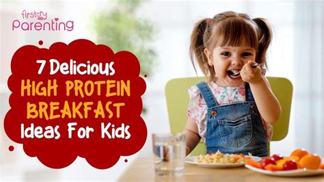 7 Easy And Tasty High Protein Breakfast Ideas For Kids Youtube