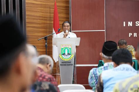 Pj Gubernur Banten Al Muktabar Buka Sosialisasi Antikorupsi Bagi