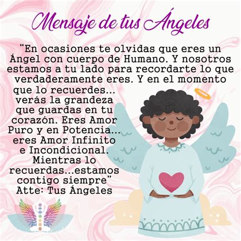 Mensaje de tus Ángeles Mensajes de angeles Frases inspiradoras de