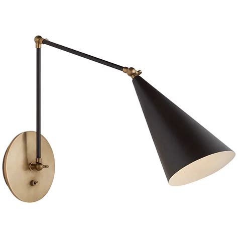 Clemente Swing Arm Wall Sconce By Visual Comfort At