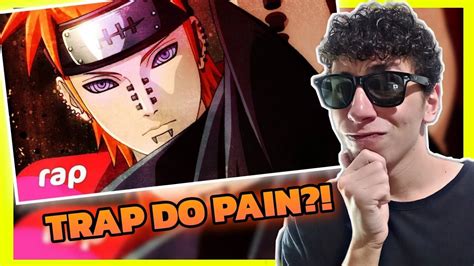 FICOU TÃO REACT Rap do Nagato Pain Naruto SHINRA TENSEI NERD