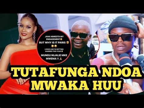 HARMONIZE AVUNJA UKIMYA ATANGAZA WAZI NDOA YAKE MWAKA HUU AMUONESHA