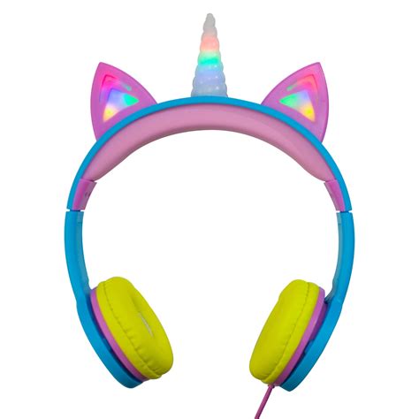 Gabba Goods Premium Kids Childrens Safe Sounds Led Light Up Unicorn