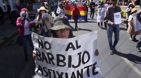 Protestan Contra La Vacunaci N Obligatoria Y El Barbijo Los Tiempos