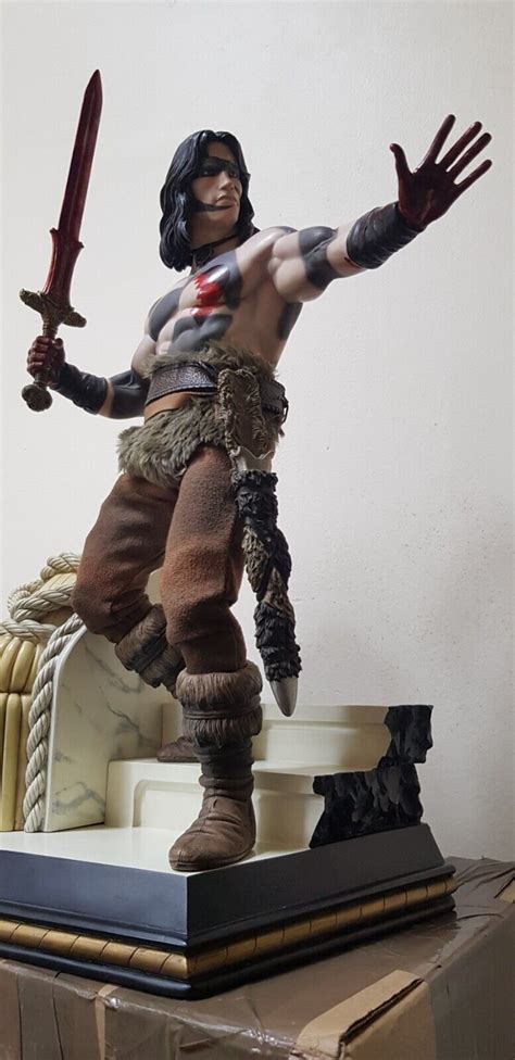 Sideshow Conan The Barbarian Exclusive Premium Format Statue Scale