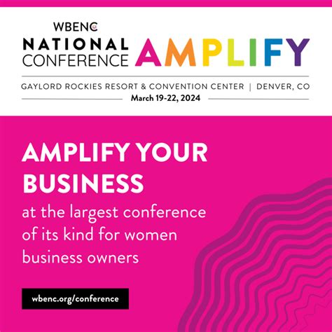 2024 WBENC National Conference Women S Business Development Center