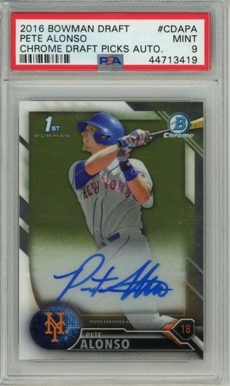 ミントモール MINT 池袋店 2016 Topps Chrome Bowman Draft New York Mets Pete