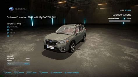 Subaru Forester Edit V Fs Mod Farming Simulator Mod