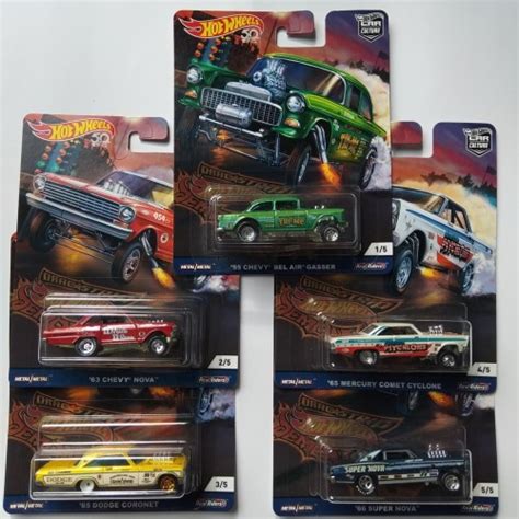 Jual Hot Wheels Car Culture Drag Strip Demons Complete Set Th Thailand Kota Bandar