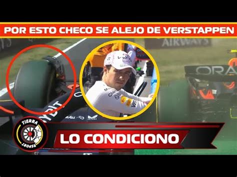 CONDICIONO A CHECO VIDEO DEL MOMENTO EXACTO EN QUE SERGIO PÉREZ