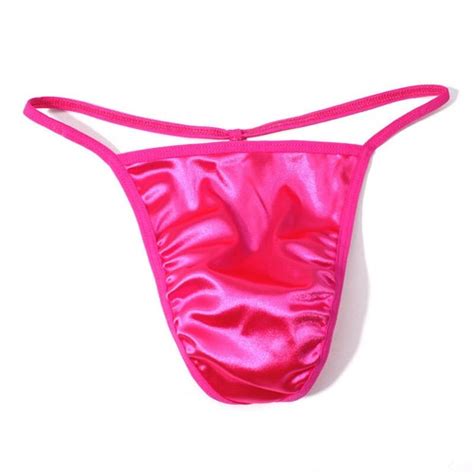 Men Sexy Silky Satin Bikini Briefs Panties Thong T Back Pouch G String Underwear Ebay