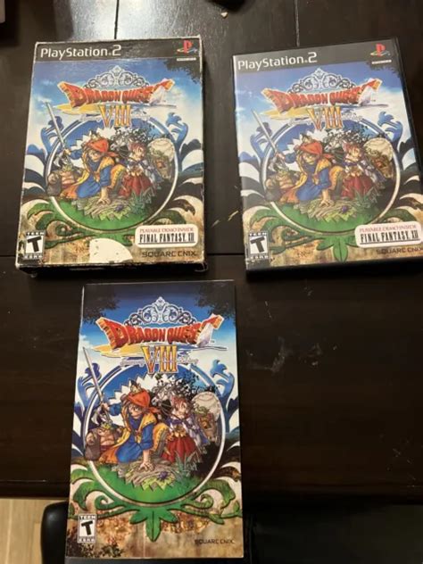 DRAGON QUEST VIII 8 Journey Of The Cursed King 2 Jeu De Disques PS2