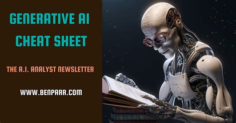 The Generative AI Cheat Sheet By Ben Parr And Matt Schlicht On Maven