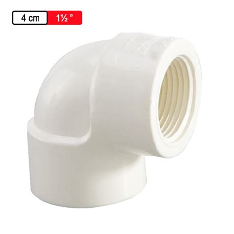 Astral Aquarius UPVC Pressure Fittings Elbow 90 SOCxThread SCH 40