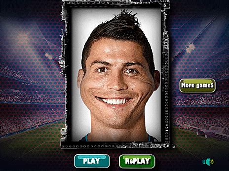 Funny Ronaldo Face Game - FunGames.com - Play fun free games.