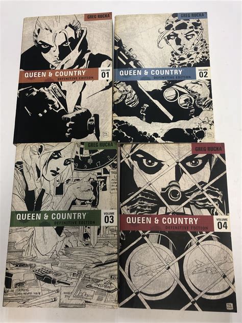 Queen Country Definitive Edition Vol 1 To 4 TPB SC Greg Rucka