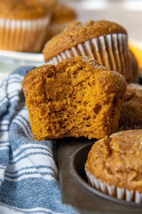 Fluffiest Pumpkin Oat Flour Muffins 5 Minutes Easy And Gluten Free