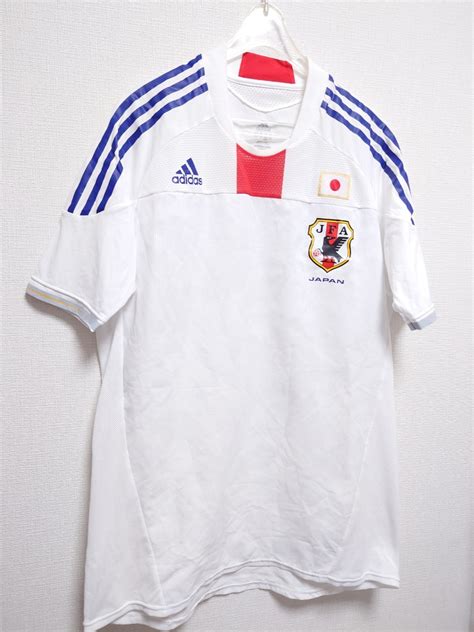 【やや傷や汚れあり】adidas 2010 W杯 サッカー日本代表 選手支給品 ユニフォーム Away 本田圭佑 香川真司 長友佑都 長谷部誠