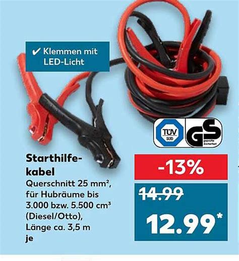 Starthilfe Kabel Angebot Bei Kaufland Prospekte De